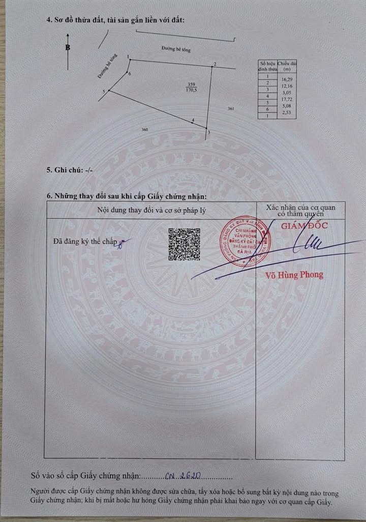 Đất nền KDC Gia Phát Sake, P. Tam Bình, 170m² giá 1.85 tỷ - Sổ hồng chính chủ!