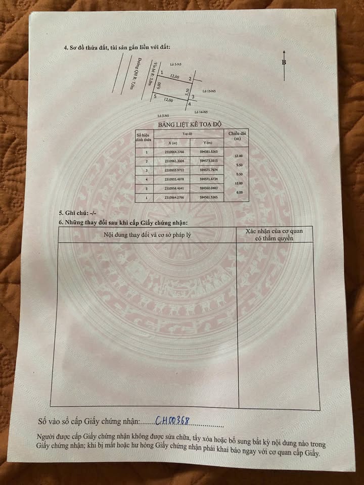 Đất nền Bái Trong, Hoa Động 72m² giá 3.3 tỷ - Cơ hội đầu tư hiếm có!