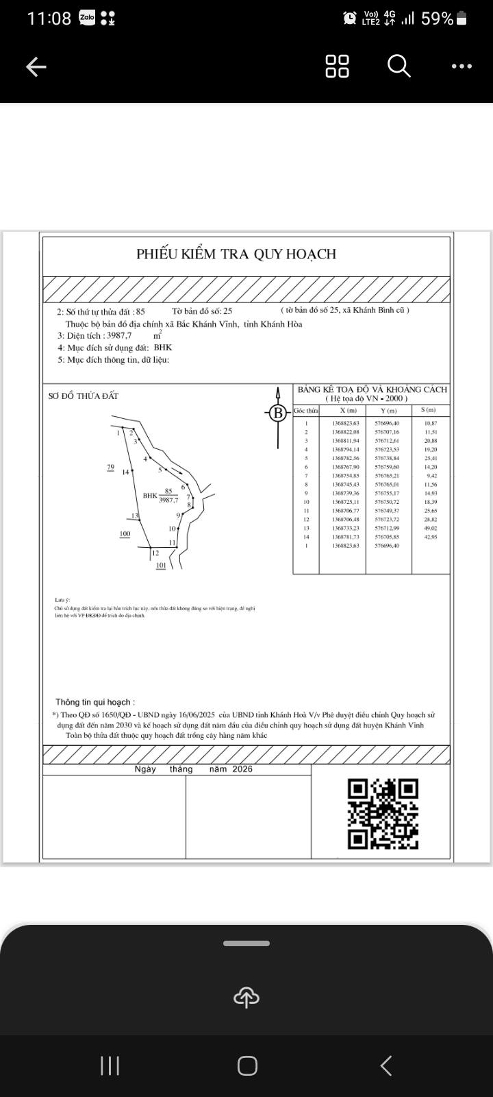 Đất nền 4000m² Xã Khánh Bình giá 400 triệu - Cơ hội đầu tư hấp dẫn!