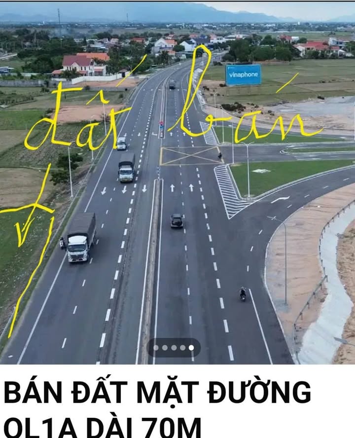 Đất mặt đường Quốc lộ 1A, xã Phước Dinh, 936m² giá 2.86 tỷ - Cơ hội đầu tư hấp dẫn!