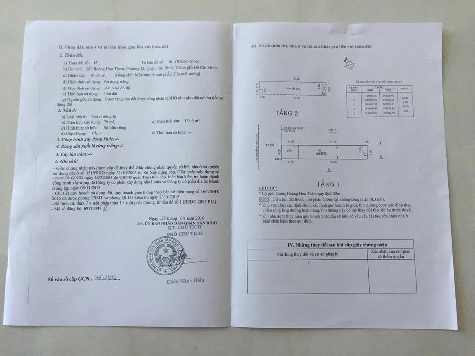 FrontHouse 282 Hoàng Hoa Thám, Tân Bình 102m² giá 28 tỷ - Đầu tư sinh lời ngay!