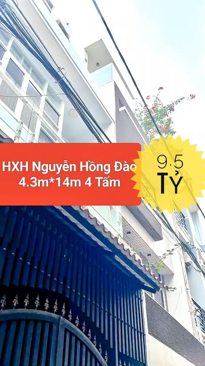 Nhà hẻm xe hơi Nguyễn Hồng Đào, Tân Bình, 60m², chỉ 9.5 tỷ - Thương lượng chính chủ!