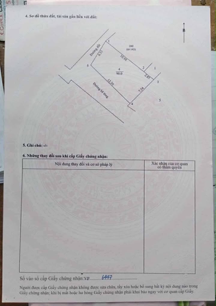 Đất thổ cư 90m² đường ô tô Kiệt Trần Cao Vân chỉ 800 triệu - Cơ hội đầu tư tốt!