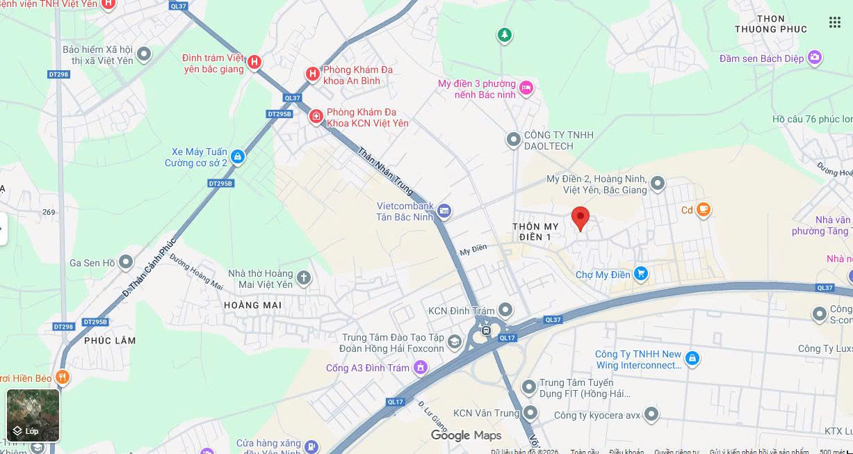 Đất nền phường Nếnh, Thị xã Việt Yên, 80m² giá 2 tỷ - Cơ hội đầu tư sinh lời!