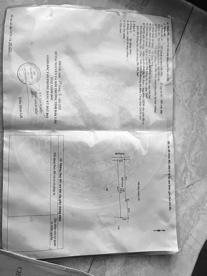 Đất nền 760m² tại Thôn 10, Xã Cư Ni, Huyện Ea Kar - Cơ hội đầu tư giá tốt!