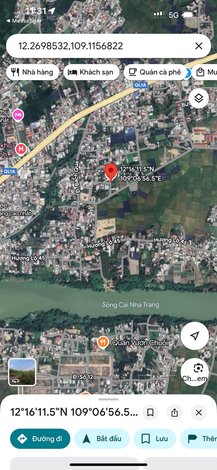 Đất thổ cư Diên Phú, Diên Khánh 107m² giá 1.17 tỷ - Ô tô tận đất!