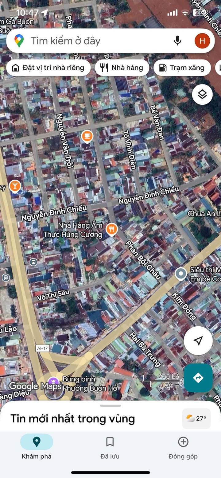 Bán FrontHouse Nguyễn Đình Chiểu, Buôn Hồ 66m² giá 1.99 tỷ - Sổ đỏ chính chủ!