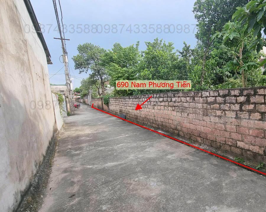 Đất 2 Mặt Tiền 690m² tại Xã Nam Phương Tiến - Pháp lý rõ ràng, giá tốt!