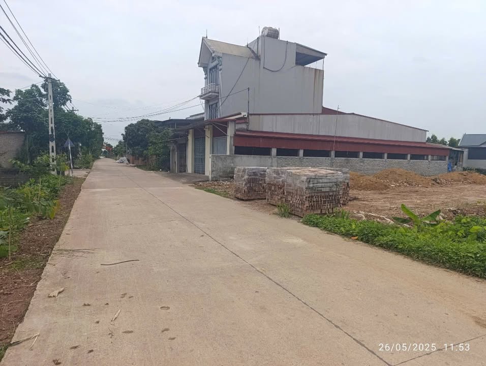 Đất nền kinh doanh Cao Xá Tân Yên 300m² giá 1.3 tỷ - Mặt tiền đường ô tô tránh