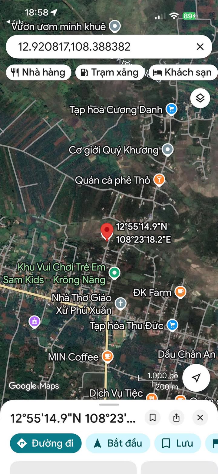 Đất nền Phú Xuân, Huyện Krông Năng, 195m² giá 499 triệu - Sổ đỏ chính chủ!