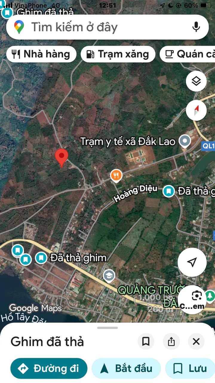 Đất nền Thị trấn Đắk Mil 1080m² giá 1.5 tỷ - Không gian thoáng đãng lý tưởng cho đầu tư!