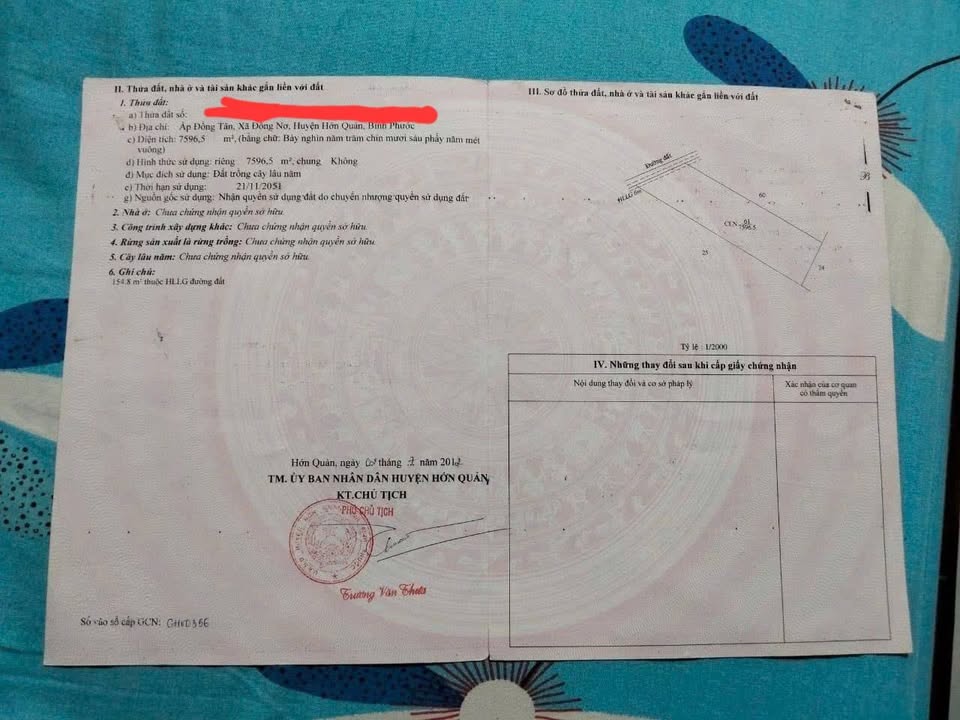 Đất Farm 1.7ha tại Đồng Nơ, Hớn Quản - Giá 3.5 tỷ, Thích hợp đầu tư!