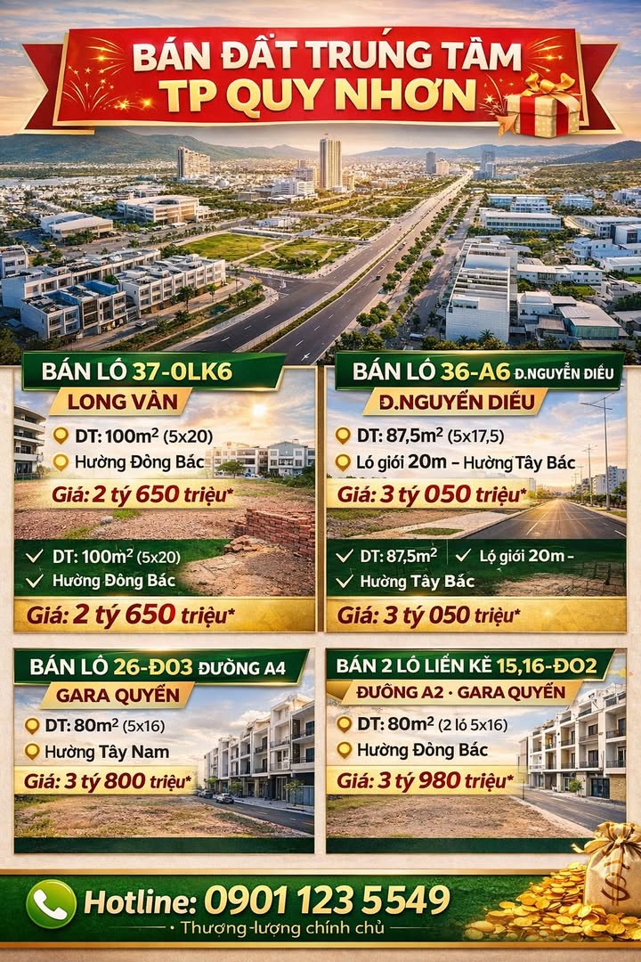 Đất nền KĐT Gara Quyền 100m² giá 2.65 tỷ - Pháp lý rõ ràng, đầu tư sinh lời!