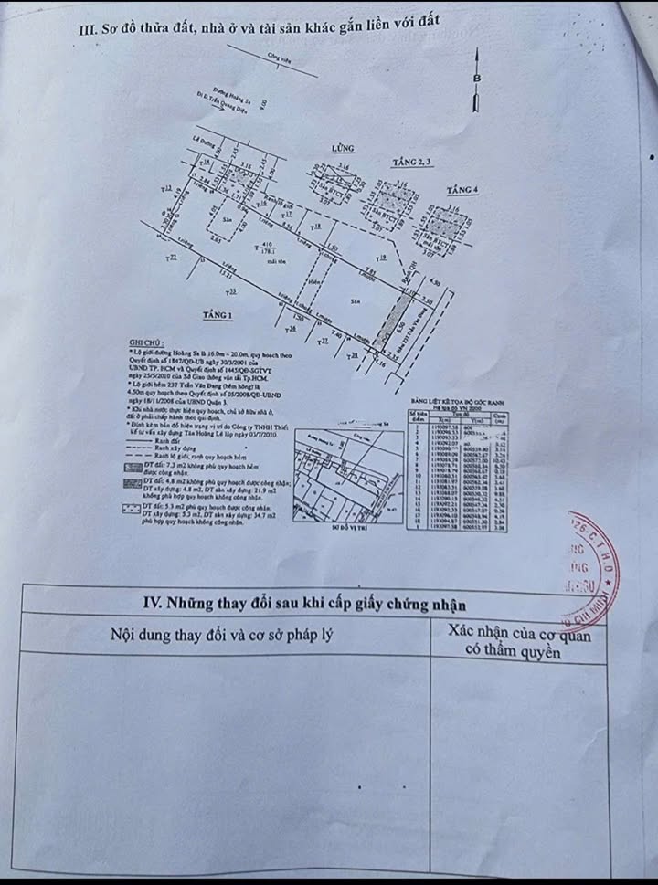 Bán nhà mặt tiền Hoàng Sa, Phường 11, Quận 3, 185m² - Cơ hội đầu tư tuyệt vời!