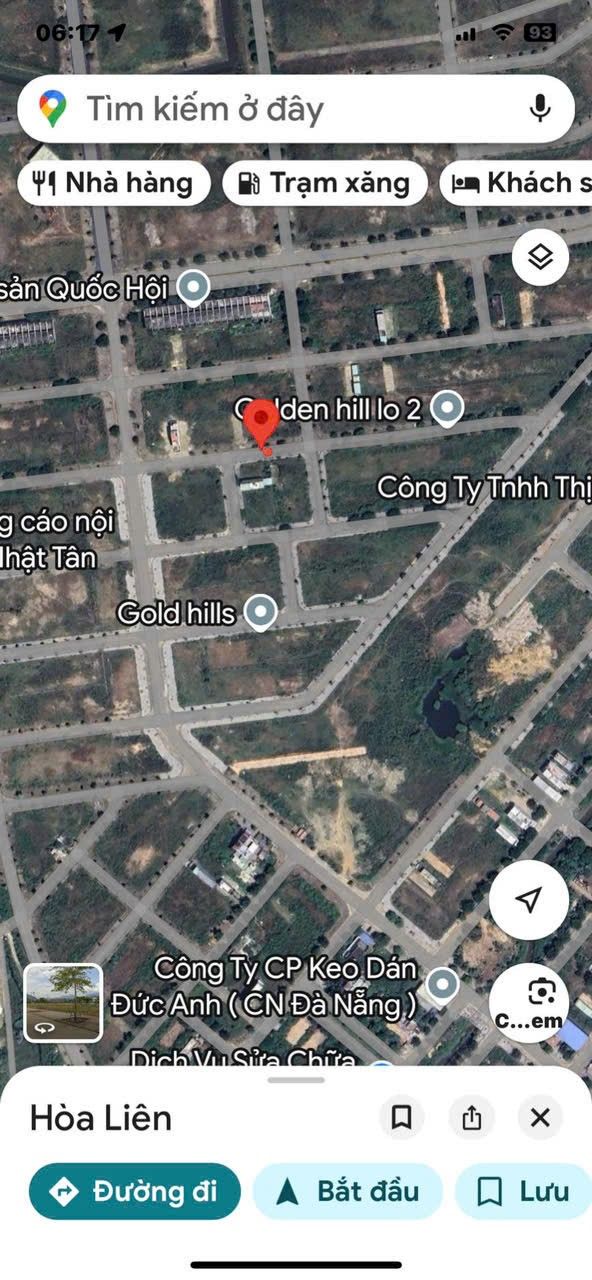 Lô đất Golden Hills Đà Nẵng 125m² giá 3.3 tỷ - Cơ hội đầu tư tuyệt vời!