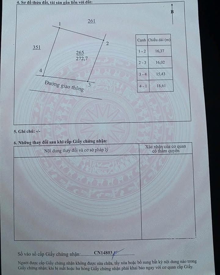 Đất nền xã Hà Thượng, huyện Đại Từ, 500m² giá 700 triệu - Cơ hội đầu tư hấp dẫn!