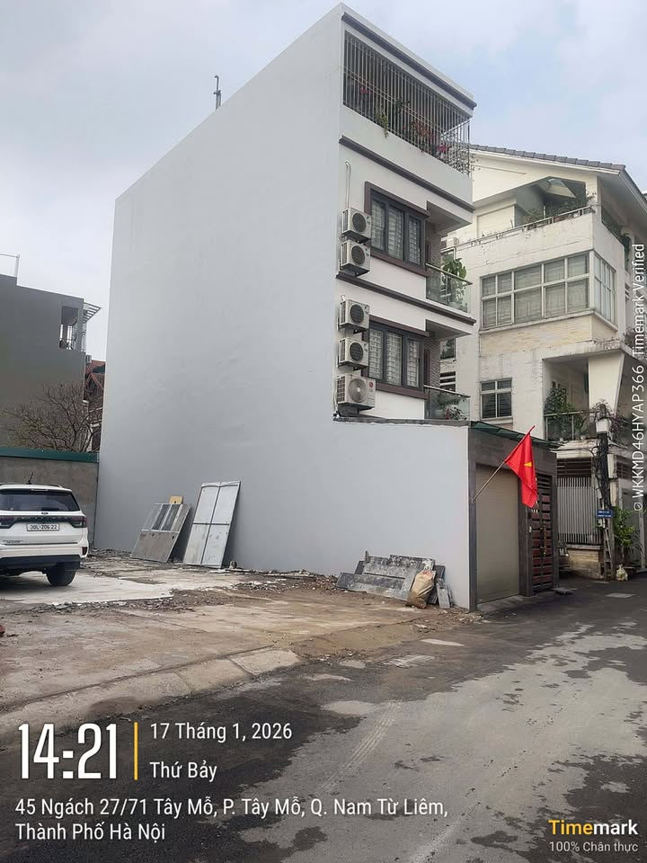 Đất thổ cư Tây Mỗ Nam Từ Liêm 68.2m² giá 13 tỷ - Giao thông thuận lợi!