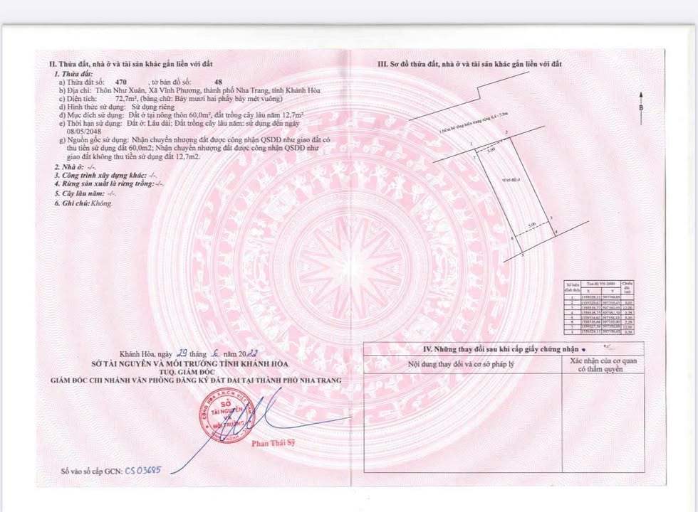 Đất nền Vĩnh Phương, Bình Chánh 72.7m² giá 1.199 tỷ - Đường ô tô rộng 7 mét!