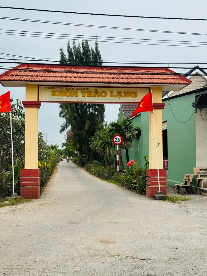 Nhà vườn 9 công tại Ấp Thào Lạng, Vĩnh Trạch - Giá 1.95 tỷ, mặt tiền 64m