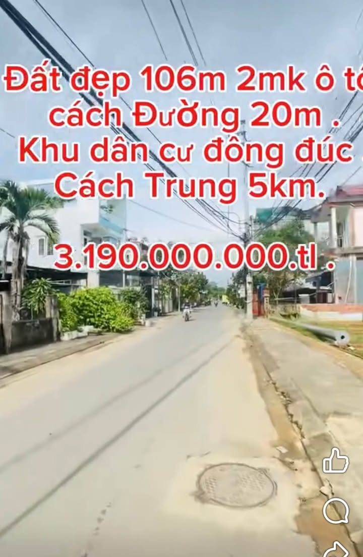 Lô đất 101m² Kiệt 5m Trinh Đường - Lê Trọng Tấn giá 3.19 tỷ - Xây nhà đẹp ngay!