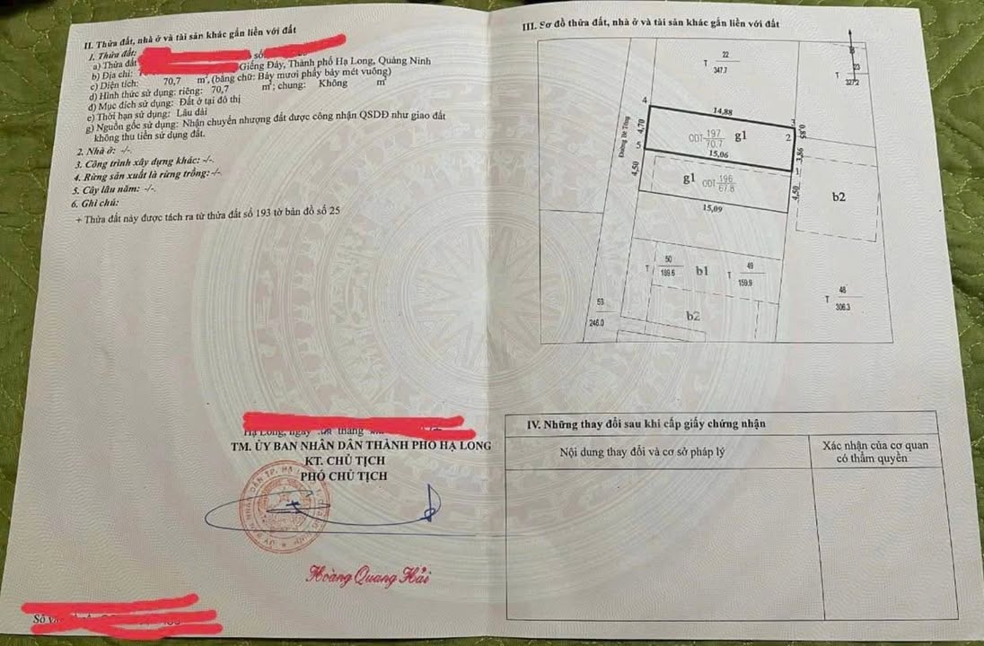 Đất Khu 1B Giếng Đáy 70.7m² giá 2 tỷ - Sẵn sàng xây dựng ngay!