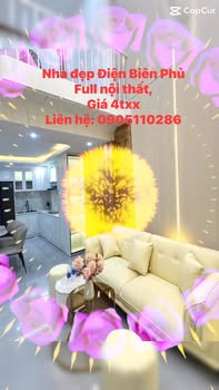 Nhà riêng Điện Biên Phủ, Thanh Khê 62m² giá 4.55 tỷ - Full nội thất, vào ở ngay!