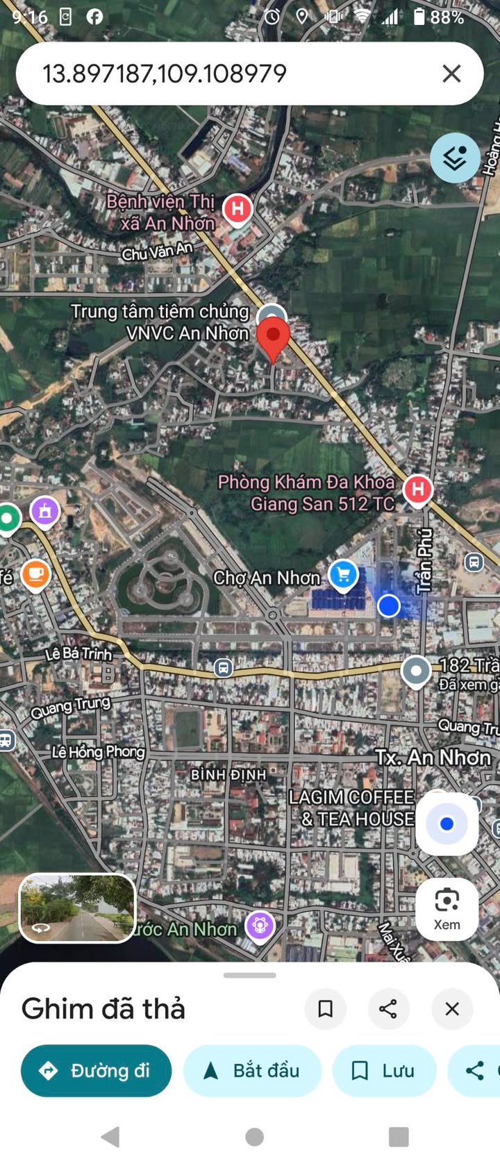 Đất nền An Ngãi An Nhơn 90m² giá 1.1 tỷ - Vị trí đắc địa cho đầu tư!