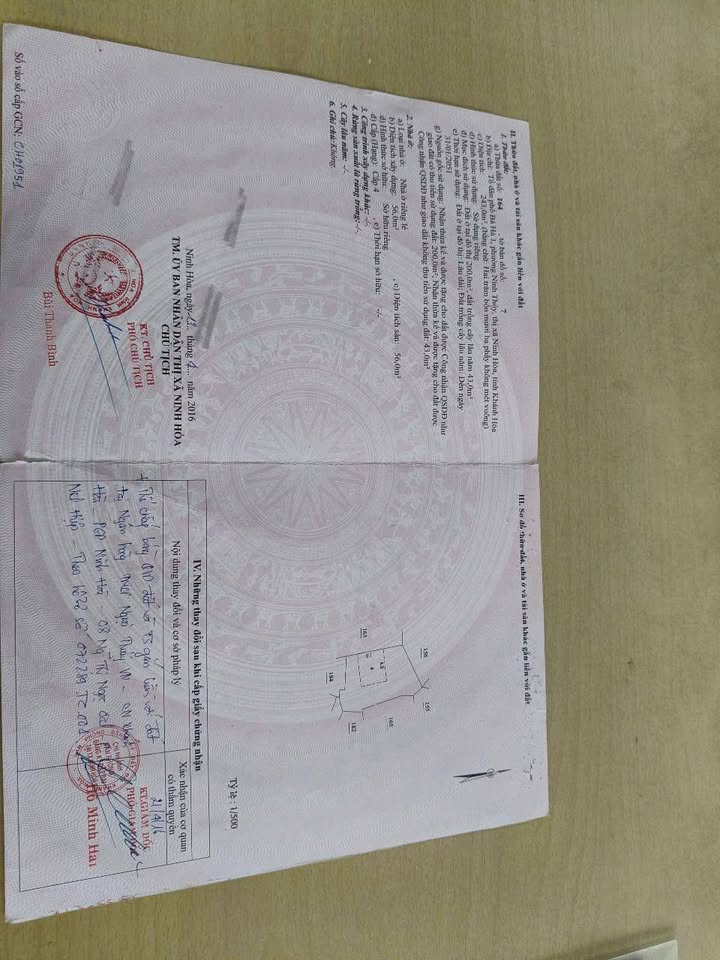 Nhà cấp 4 Ninh Thủy 243m² giá 2 tỷ - Gần biển Dốc Lết lý tưởng cho đầu tư!