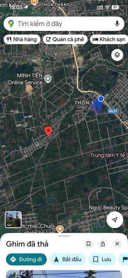 Đất nền thổ cư khu dân cư Đường Ô Bàn Cờ, 105m² - Giá thương lượng hấp dẫn!