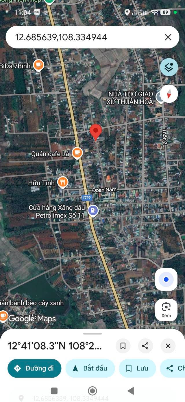 Đất nền Xã Hòa Tiến, Huyện Krông Pắc 249.6m² giá 900 triệu - Cơ hội đầu tư tuyệt vời!