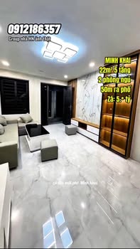 Nhà 5 tầng Minh Khai 18m² giá 5.78 tỷ - Hoàn hảo cho gia đình nhỏ!
