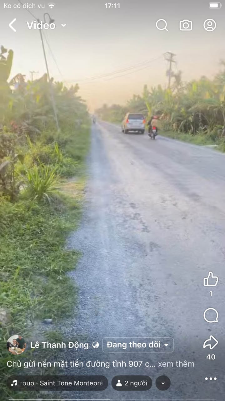 Đất nền mặt tiền đường tỉnh 907, xã Trà Côn, huyện Trà Ôn, 240m² giá 1.15 tỷ - Sổ hồng chính chủ!