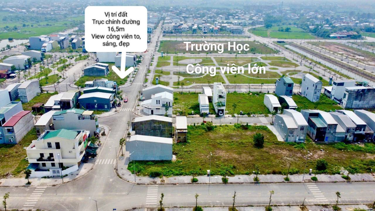 Đất Hương Sơ 60m² giá 1.4 tỷ - View công viên lớn, vị trí đắc địa!