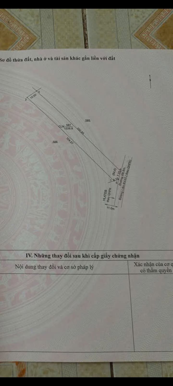 Bán đất phường Chánh Phú Hòa, Bình Dương 1.039m² - Tiềm năng đầu tư vượt trội!