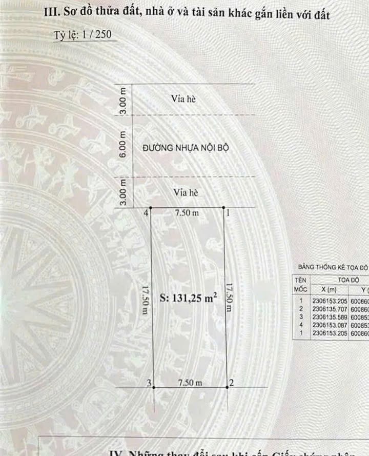 Đất nền khu BT Vườn Hồng, Hải An, 131.25m² giá 7.218 tỷ - Nhanh tay sở hữu!