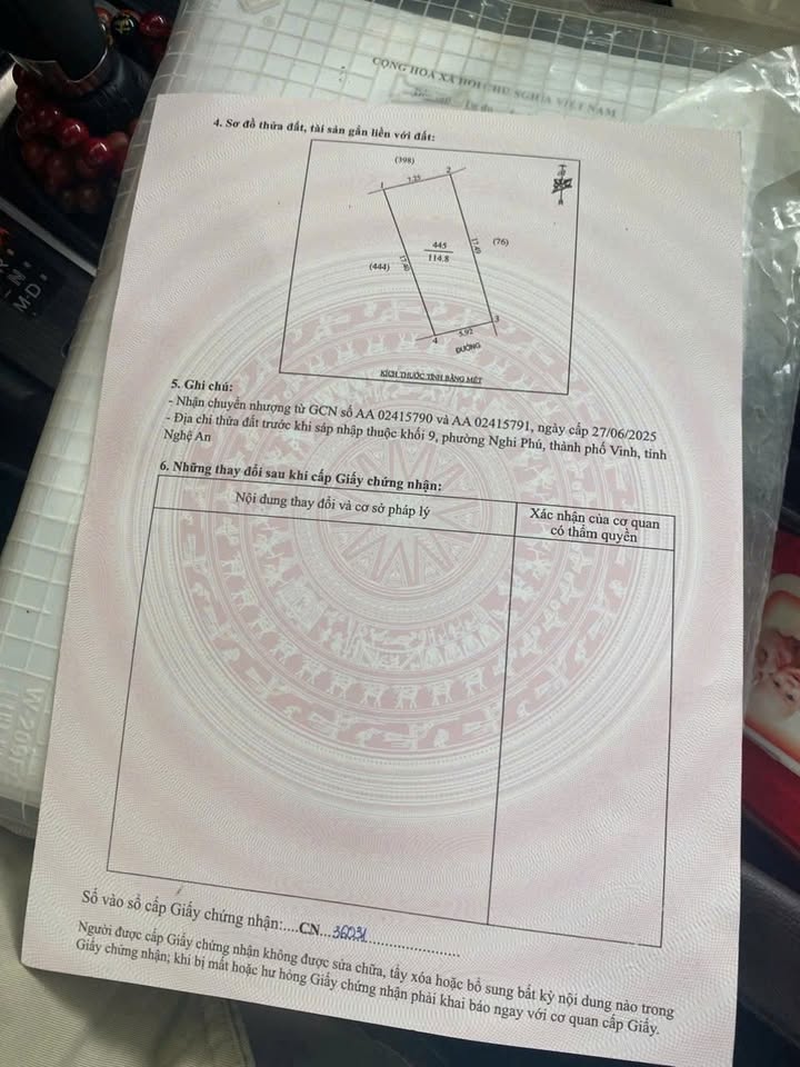 Bán lô đất Xóm 9 Nghi Phú 115m² giá 3 tỷ - Lô góc 2 mặt tiền đẹp