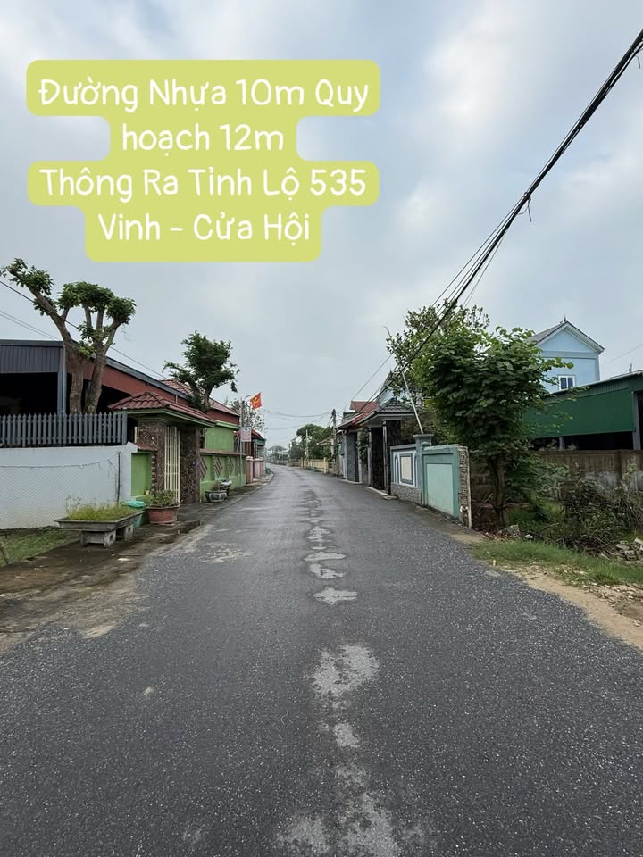 Đất nền đẹp tại đường Hoàng Văn Cư, Nghi Hòa, 136.8m² giá 2.75 tỷ - Cơ hội đầu tư tuyệt vời!