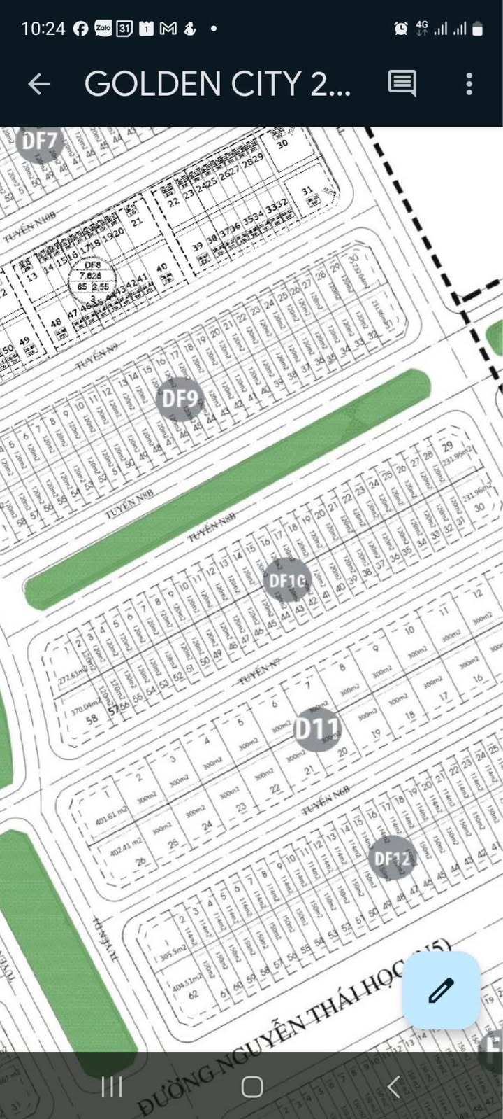 Đất nền Golden City Long Xuyên 120m² giá 3.95 tỷ - Cơ hội đầu tư tuyệt vời!