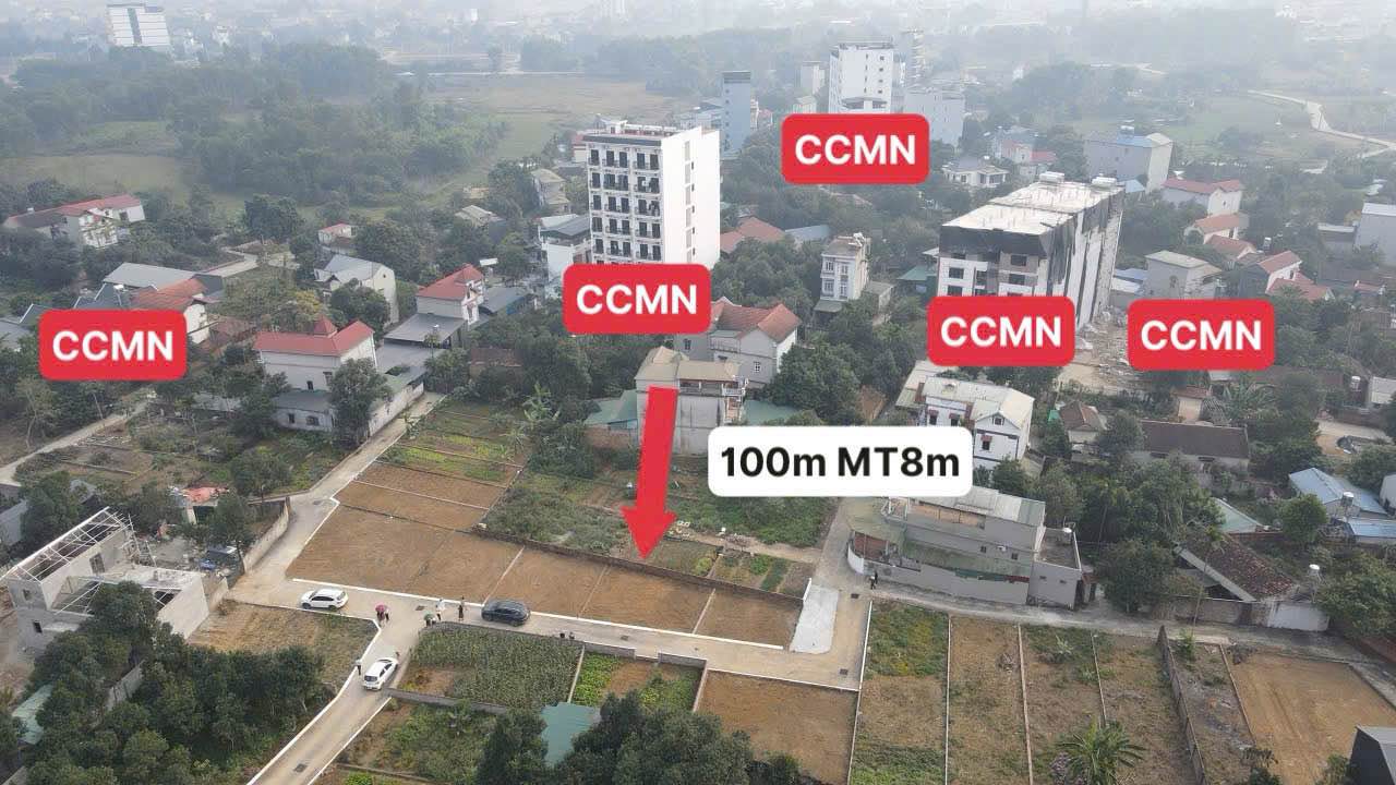 Đất nền Tân Xã 100m² giá 4 tỷ - Sổ đỏ chính chủ, mặt tiền 8m!