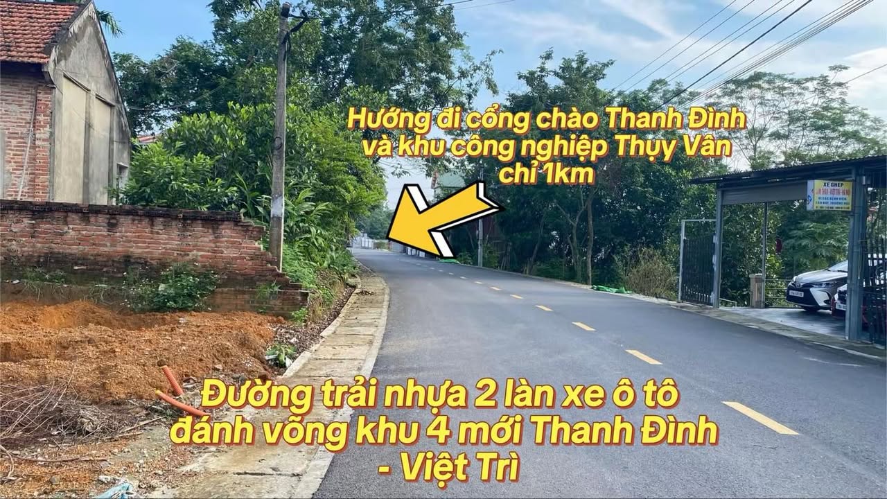 Đất thổ cư 150m² tại mặt đường Alphan, Thanh Đình - Đầu tư sinh lời tốt!