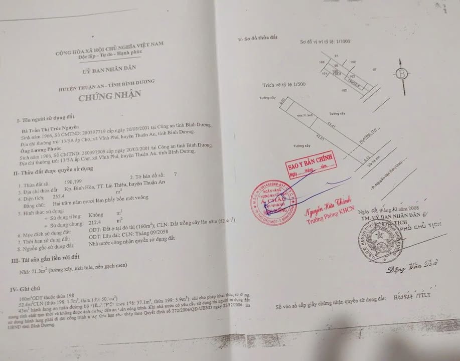 Đất mặt tiền Nguyễn Văn Tiết, Lái Thiêu 255m² giá chỉ 22.95 tỷ - Đầu tư sinh lời ngay!