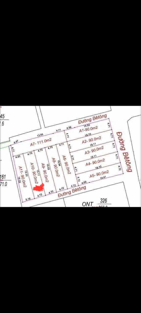 Đất nền Mỹ Duệ, Lương Tài 90m² giá 1.4 tỷ - Đường ô tô tải vào tận nơi!