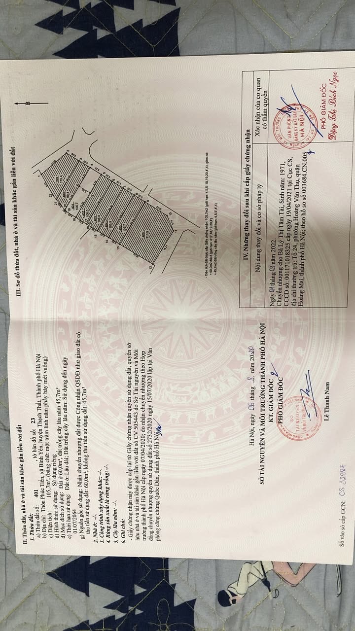 Đất nền Xã Phúc Tiến 105m² giá 2 tỷ - Chính chủ bán gấp!