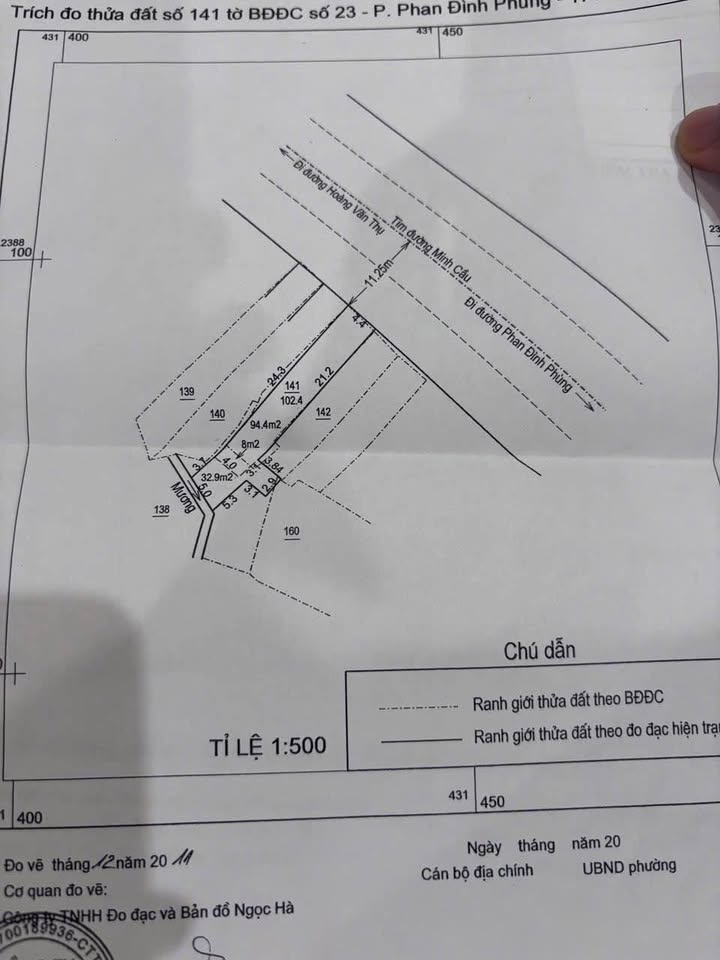 Nhà mặt phố Minh Cầu Thái Nguyên 142m² giá 11.36 tỷ - Đoạn không ngập lụt!
