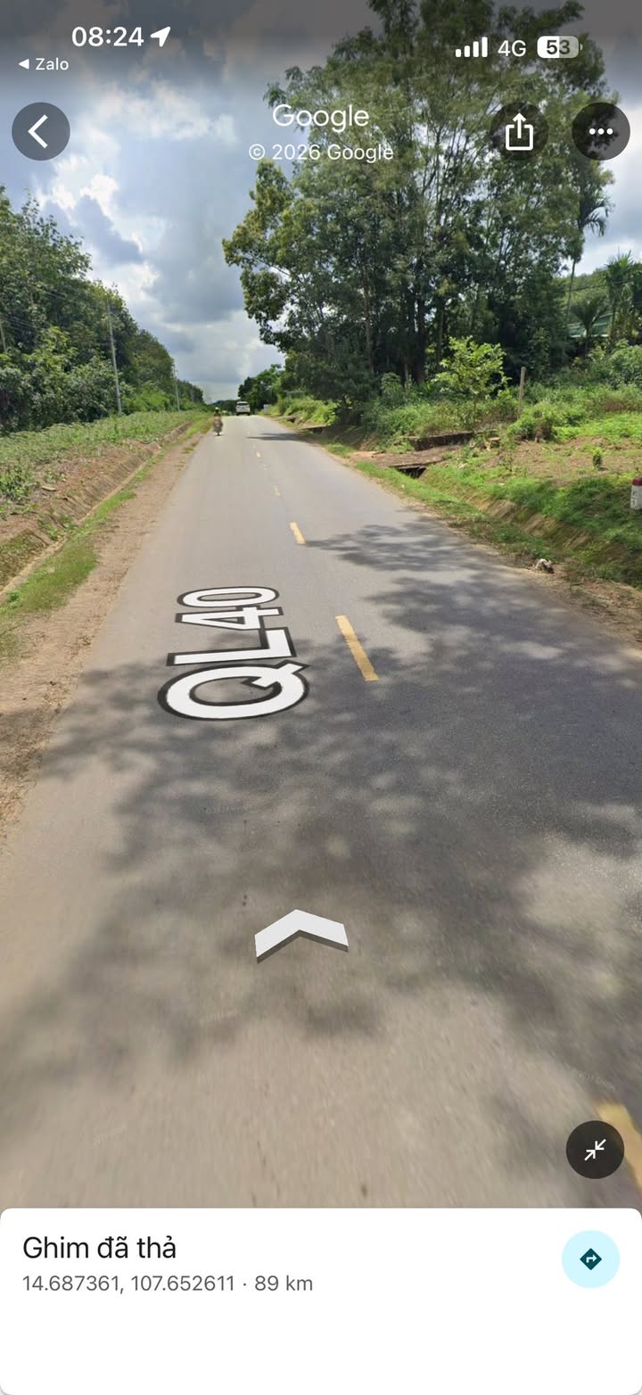 Đất nền mặt tiền Quốc lộ 40, xã Đắk Xú, 570m² giá chỉ 7xx triệu - Cơ hội đầu tư tuyệt vời!