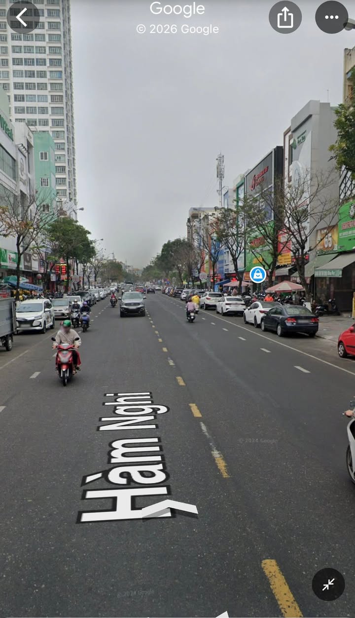 Đất mặt tiền đường Hàm Nghi Đà Nẵng 82,5m² giá 19,5 tỷ - Cơ hội đầu tư tuyệt vời!