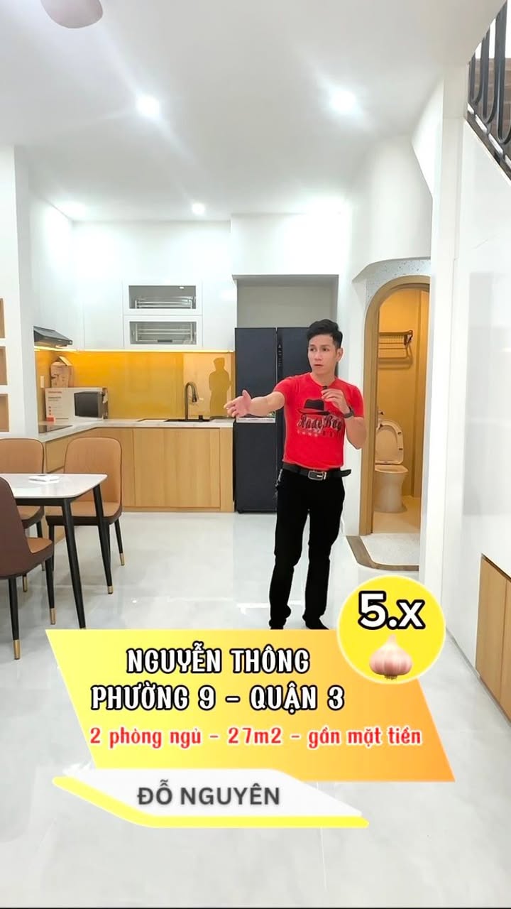 Nhà đẹp Kỳ Đồng, Quận 3 - 27.6m² giá chỉ 5 tỷ - Sẵn sàng vào ở ngay!