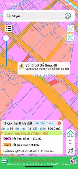 Đất nền mặt tiền QL51 Tam Phước 990m² giá 18 tỷ - Đầu tư sinh lời ngay!