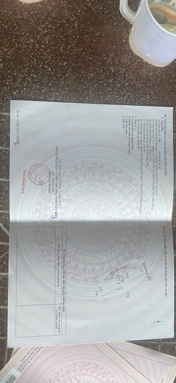 Đất 2 mặt tiền Dương Minh Châu 125m² giá 820 triệu - Sổ hồng ngay trong tay!