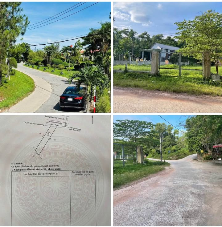 Đất Mặt Tiền Đường Thanh Hải - Thủy Xuân - 144m² giá 2.7 tỷ - Đường rộng thoáng, khu cao ráo!